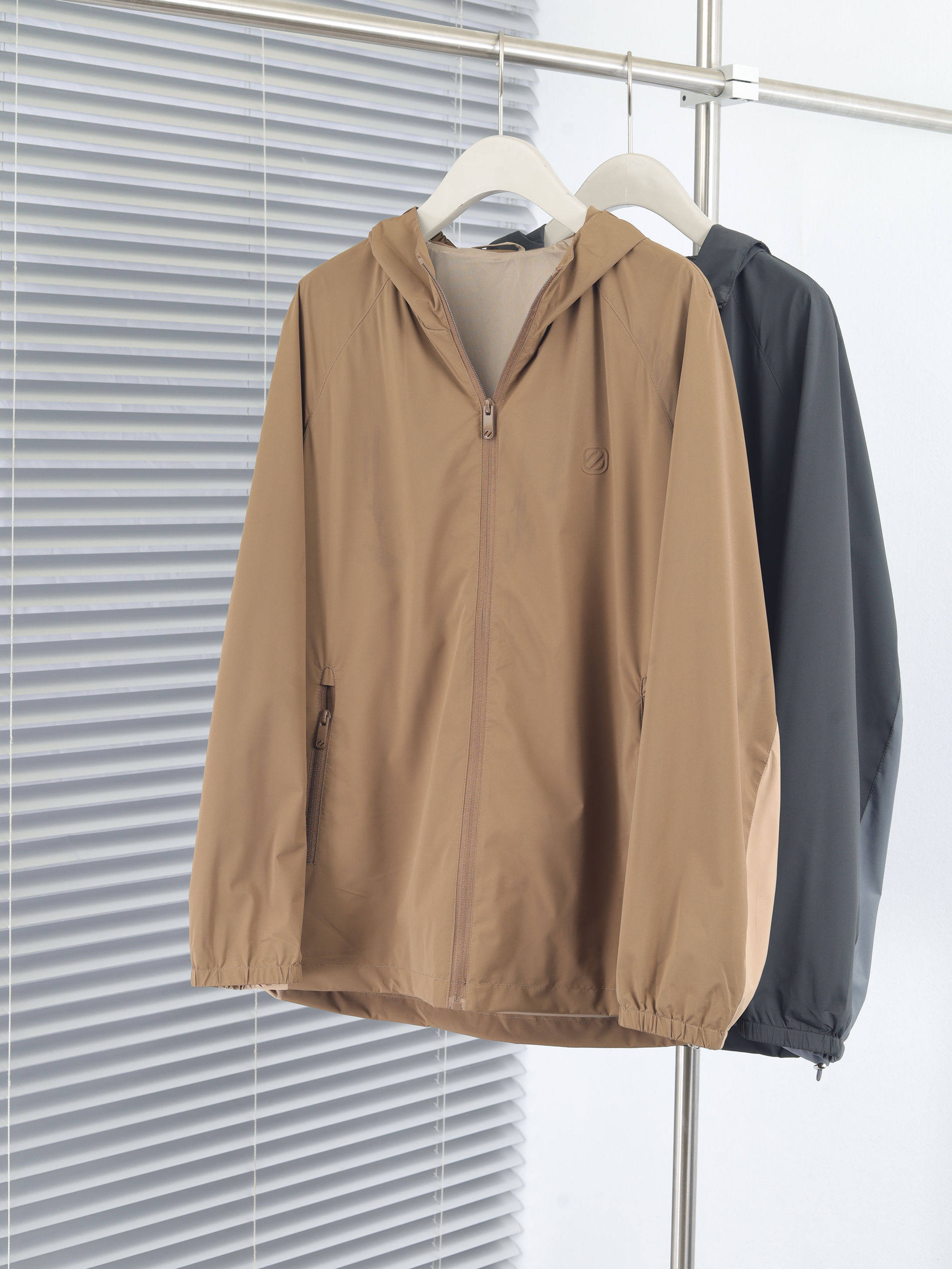 男装新款24春款连帽外套休闲上衣潮流时尚百搭防风男款New 需定做