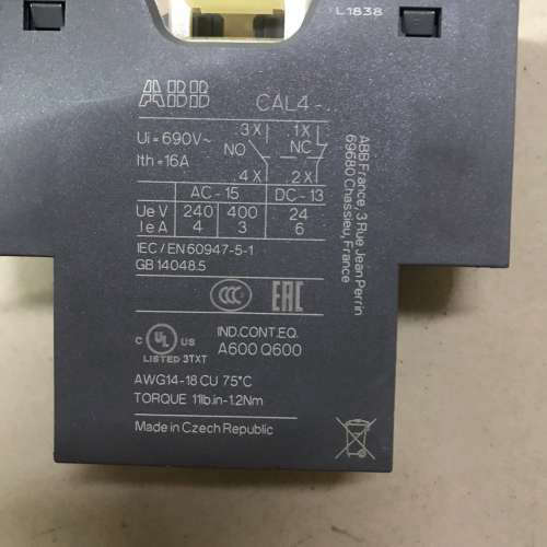 ABB CAL4-11现货新品3个