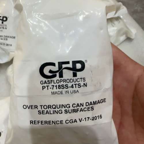 美国GFP牌DISS钢瓶接头，PT-718SS-4TS-N，