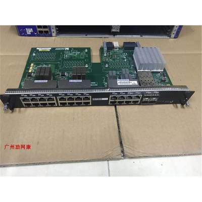瞻博Juniper SRX-GP-24GE 24口千兆业务板 适用于SRX650 SRX550