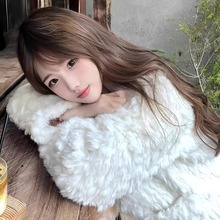 气质小个子毛毛外套女春秋冬皮毛一体时尚高级感千金皮草短款上衣
