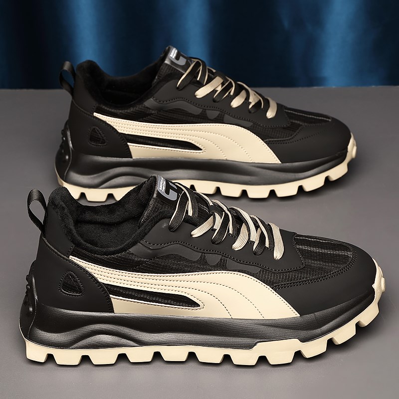 特大码男鞋45秋季透气运动鞋46跑步休闲鞋47加宽加肥48大号老爹鞋