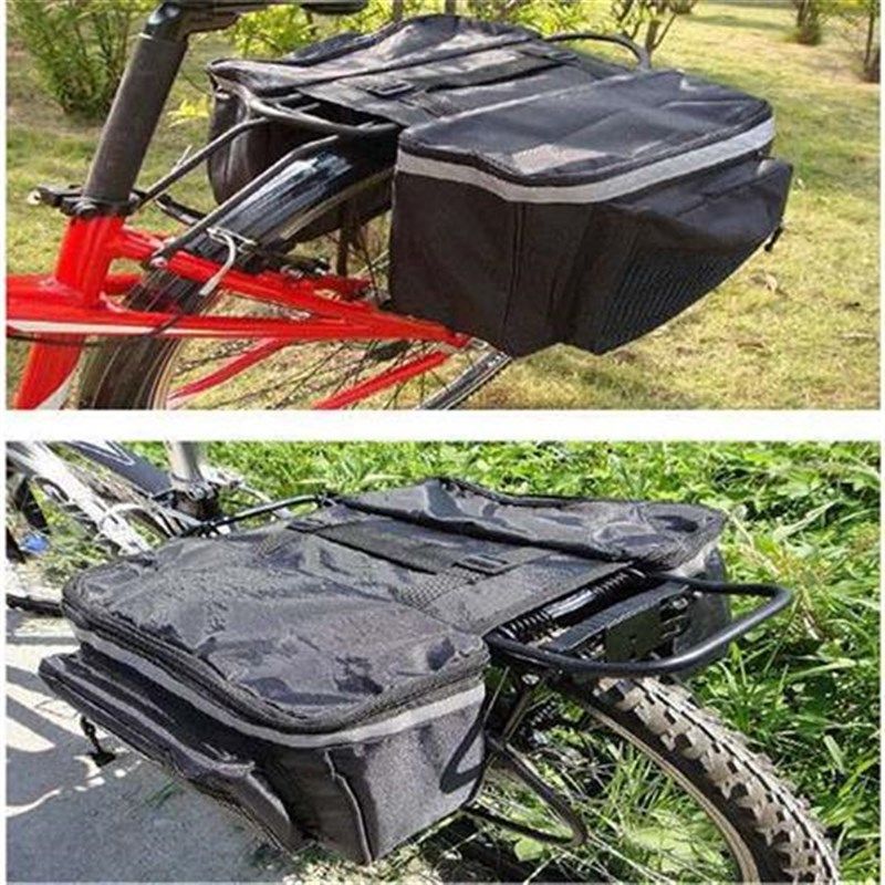 山地车自行车包骑行包后货架包后包山地车驮包后座尾包驼包双搭包