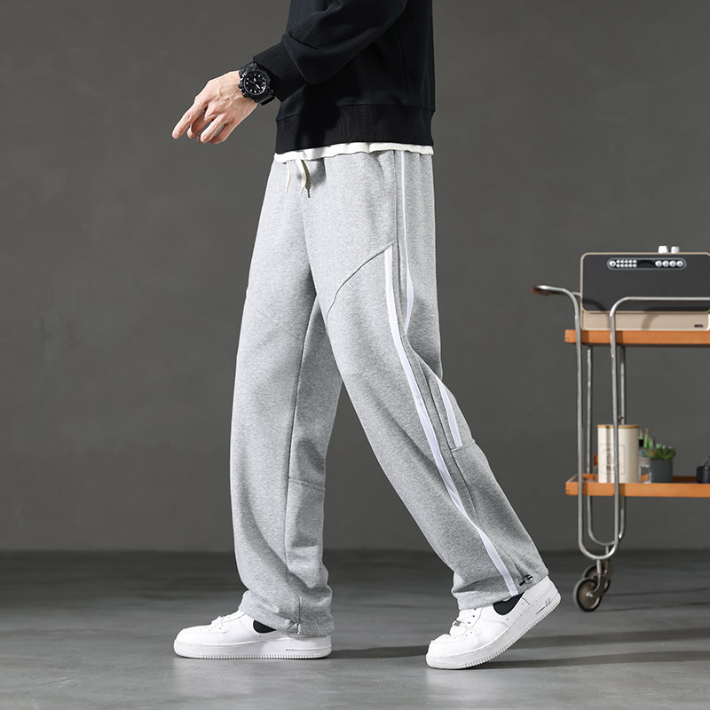 12青少年春秋季长裤子男孩初中学生直筒休闲裤15大童棉纯卫裤束脚,男装,卫裤,淘宝优惠券,粉丝福利购,淘宝优惠卷