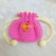钩织小荷包毛线针织纯手工制作 成品