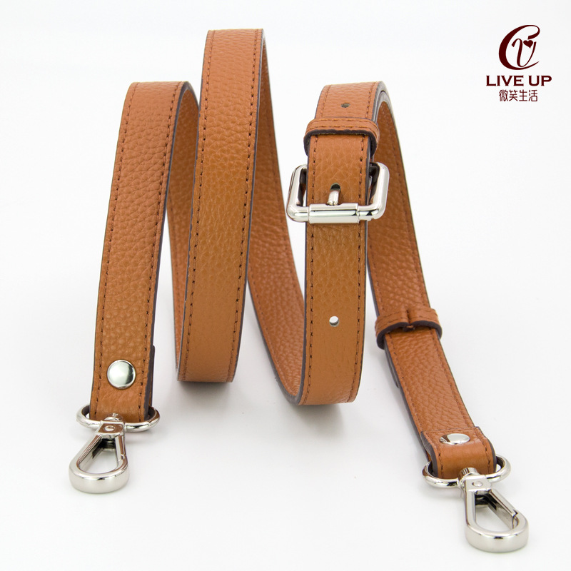 新土黄荔枝纹g斜挎单肩包带斜挎带替换包包肩带单买背包肩带配件