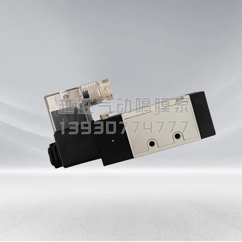 德胜牌电磁阀220V.5VA位25mA二五通电磁阀SRUW气缸5电磁阀