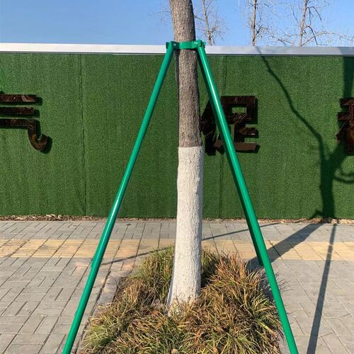 园林树木支撑架j行道树t木防风支撑杆大树支撑固定器苗木支架铁抱