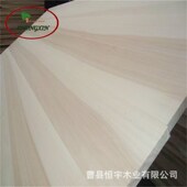 杨木直拼板杨木拼板实木集成板材家装 木Q板片家居衣柜装 修板