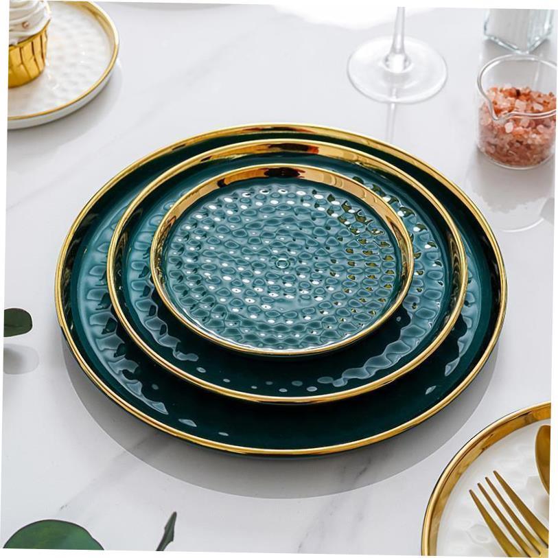 10 "Phnom Penh Cold Plate Ceramic Western Dessert F