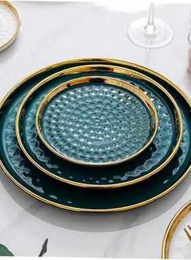 10 "Phnom Penh Cold Plate Ceramic Western Dessert F