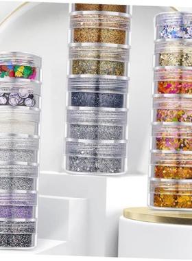 7Colors/Set Shinning Glitter Sequ Gel For Party Christmas DI