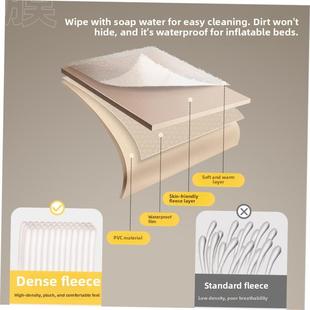 New Travel Camping Air Mattress Airbed Inflatable充气床垫