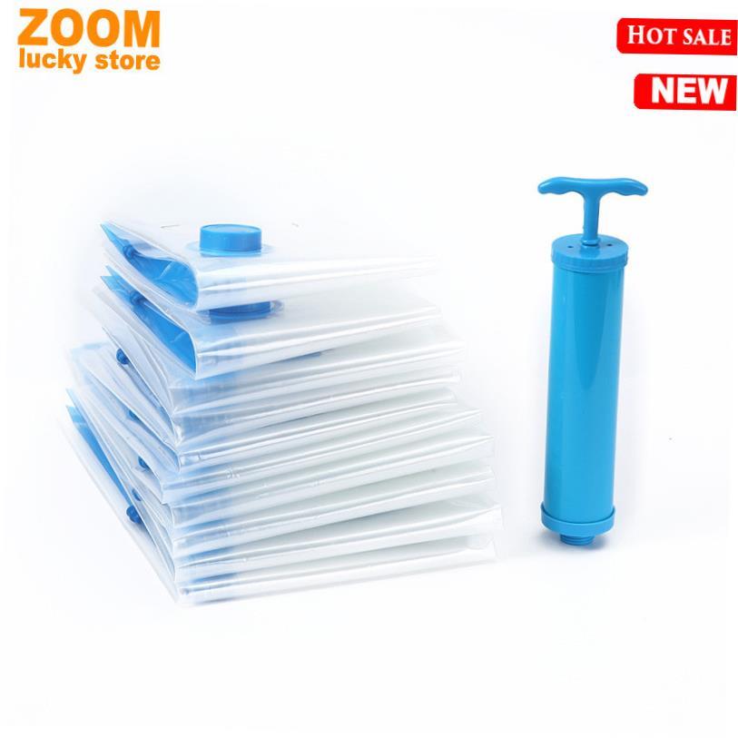 10PCS vacuum bag gift Electric pump vacuum storage bags压缩