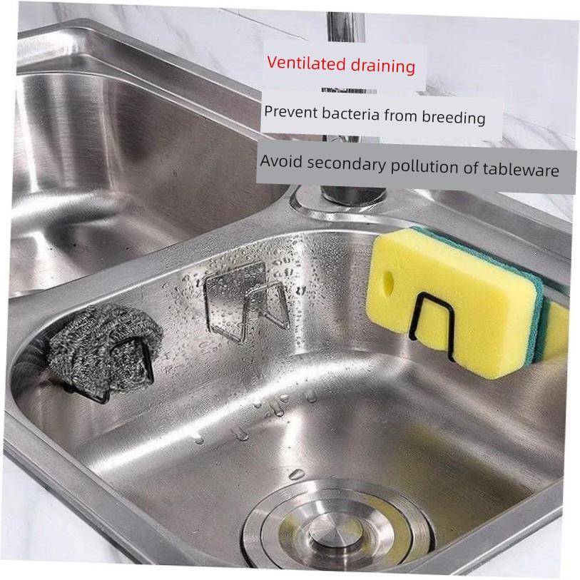 Kitchen accessories Sink Sponges Holder Self Adhesive rack