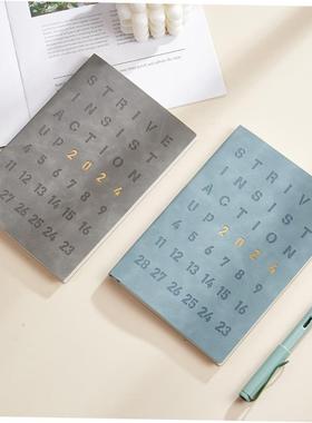 weekly monthly planner 2024-2025月计划本 A5 schedule book