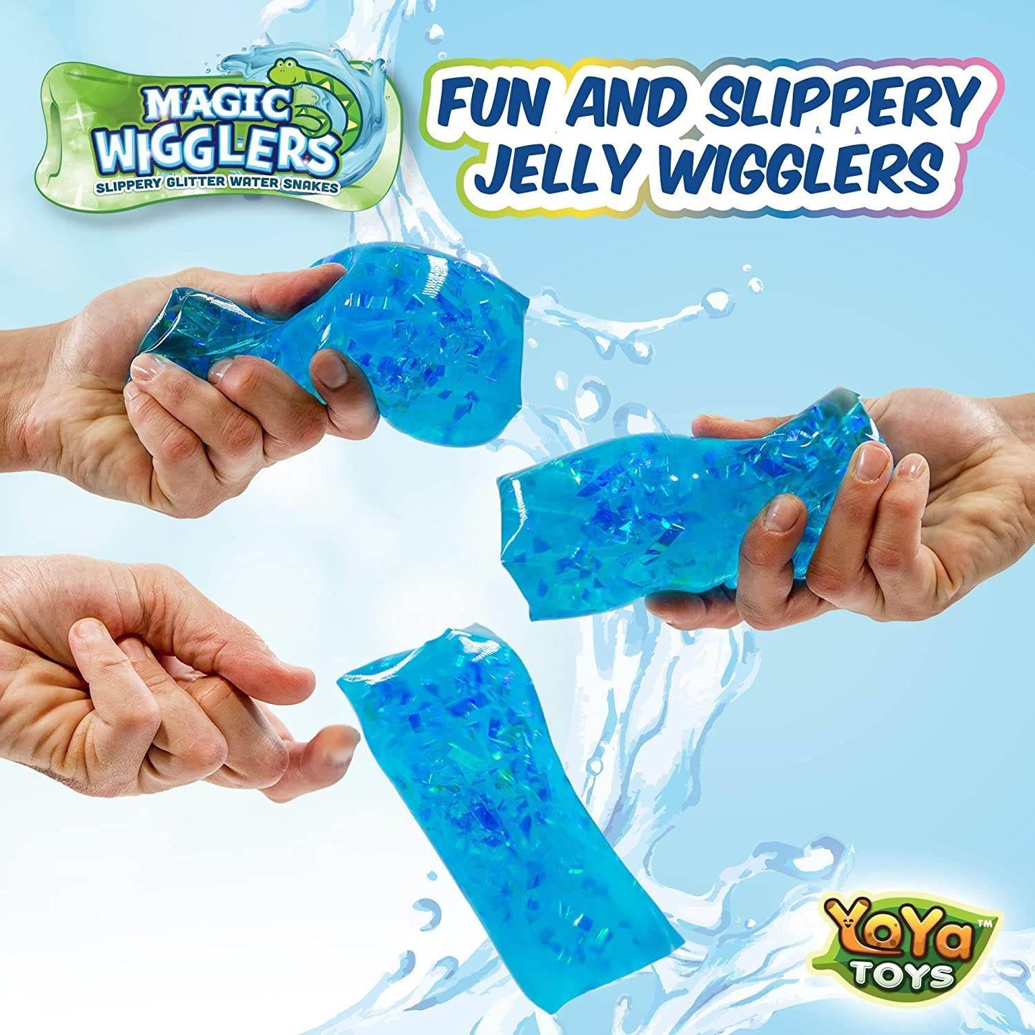 2pcs Magc Wgglers Water Snake Fdget Toys kds妖娆的水袋喔