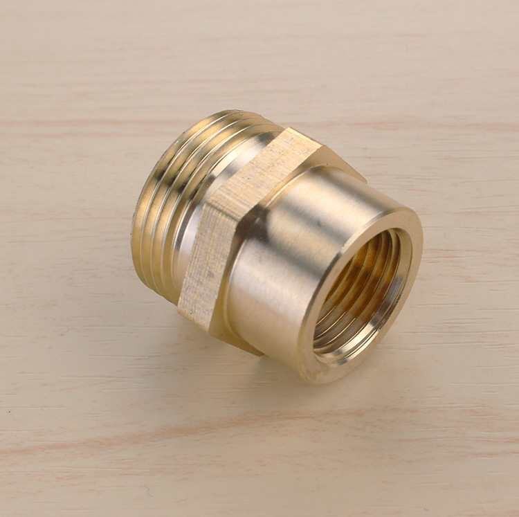 全铜天燃气表专用转接头m30转4分内丝煤气表波纹管接头补芯正