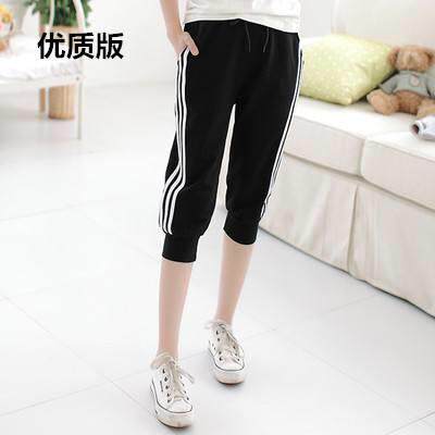 2019夏装新款少女宽松运动短裤韩版休闲七分裤初中学生女孩中裤子|ruв категории Женская одежда, брюки, брюки - от Buy2taobao.com для оказания профессиональной услуги покупки агента Taobao