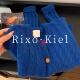 法国Rixo kiel克莱因蓝针织开衫 外套女秋冬毛衣独特别致上衣
