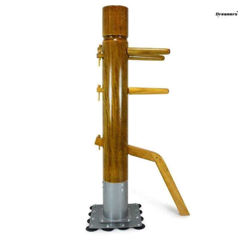 护套拳击武馆木人桩桩咏春拳吸盘抟立式靶叶问桩儿童击击打.训练