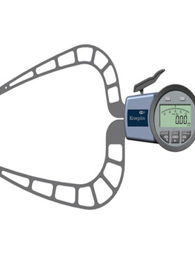 德国KROEPLIN数显外卡规C450S高精度卡规壁厚测量仪测厚规现货