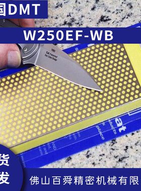 10寸双面金刚石磨刀石带底座W250EF-WB原装正品DMT磨刀石