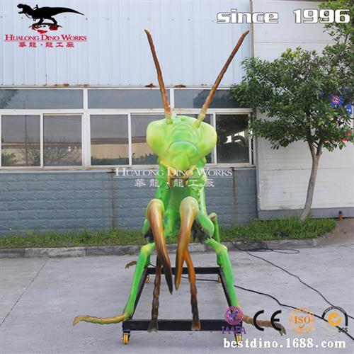 大型电动仿真昆虫模型仿真螳螂机模昆虫模型玩具机械电动昆虫摆件