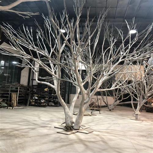 仿真枯树定制人造仿真室内装饰中式禅意树造型干树枝枯树厂家订制