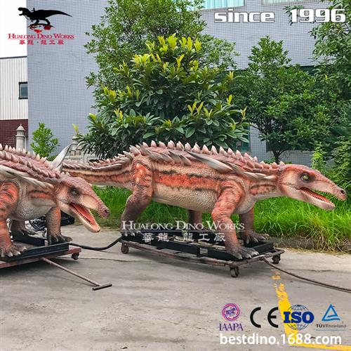 仿真恐龙模型年工厂游乐园景区展览演出商场展出链鳄模型模具