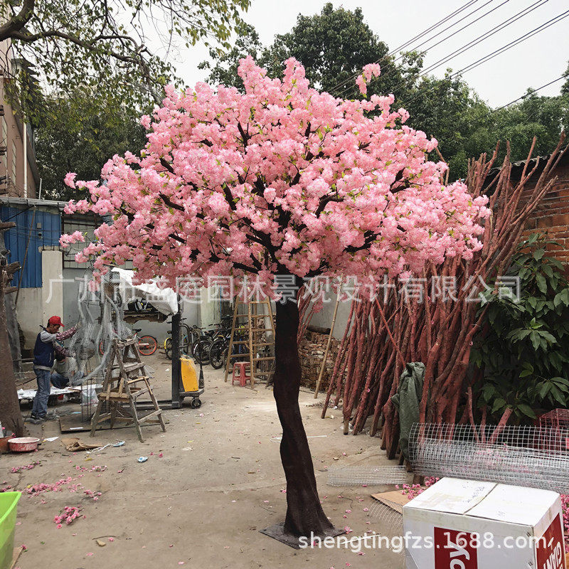 假树仿真树餐厅素材模板 假树仿真树餐厅图片下载 小麦优选