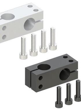 支柱支架连接光轴十字固定夹块KDST MDKT ALKC10 12 15 20 25 30