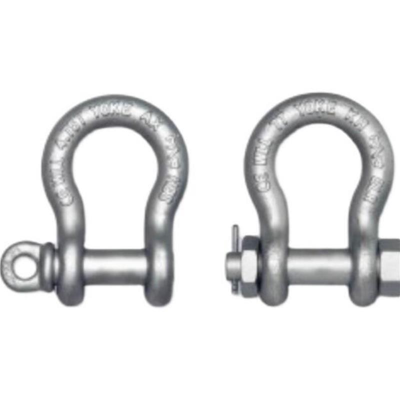 弓形卸扣 TCJ02 11/01-0.75T 1 1.5T 2T 3.25 4.75/06/6.5/21/22/