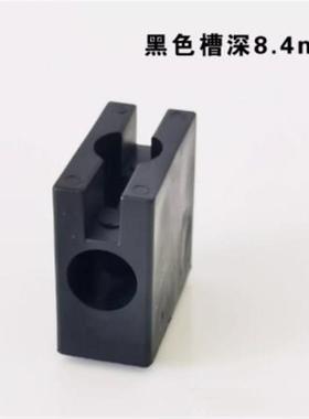 灰色型材连接件AMS07-B滑动固定块AMS53/51-A/B 门滑槽AMS12-1530