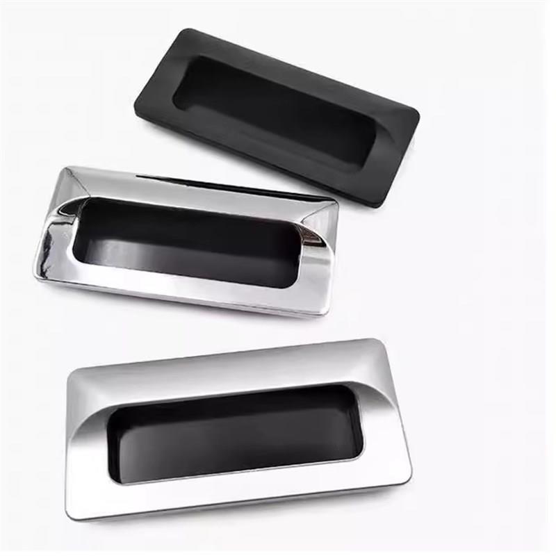 替怡合达AKJ13 暗式拉手 内螺纹固定锌合金镀铬门把手 XAM35-A110