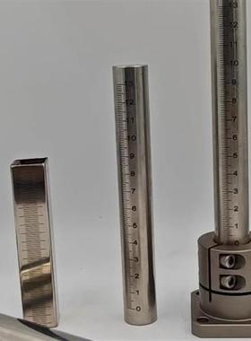 定制带刻度圆棒 光轴 圆柱刻度尺 刻度杆支柱 GSSTN RCY61不锈钢