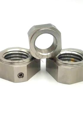 细牙 不锈钢防松动轴承螺帽 四角型BNRS3/M4/M5/M6/M8/M10-M50