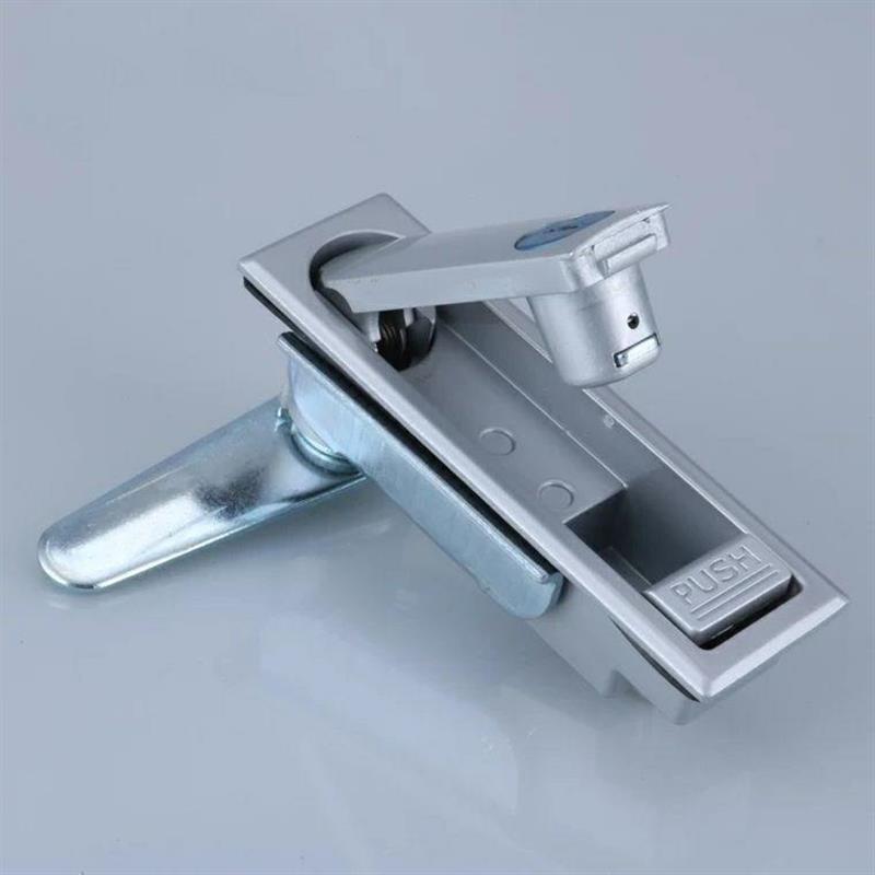 精品XAT11 XAT12怡合达平面锁 把手按压转动式 电柜电箱门锁