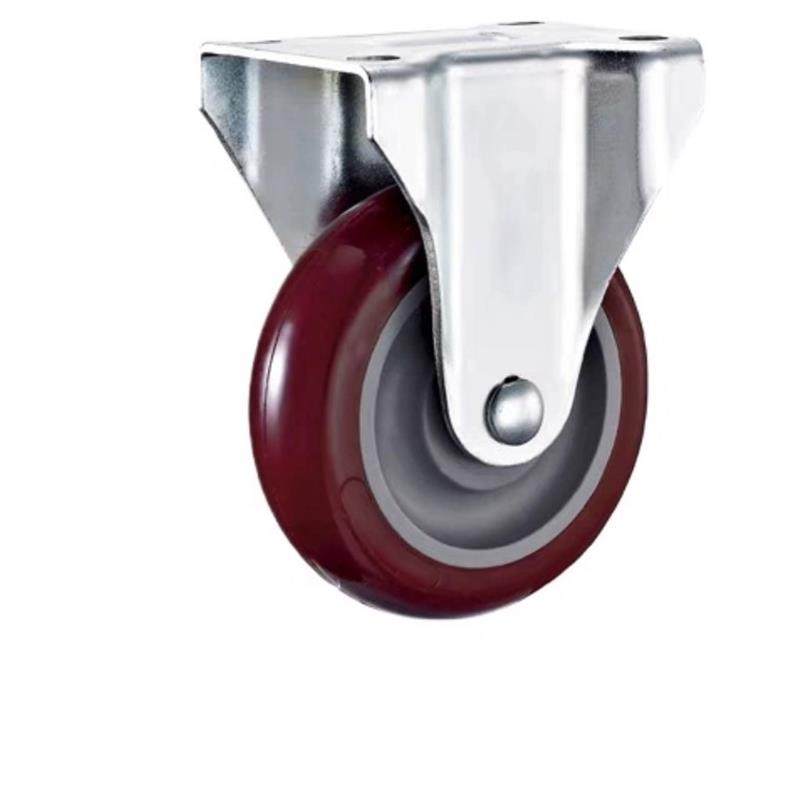 聚氨酯脚轮C-CJLK CJLJ CJLS CJLN CJLNS75/100/125-U万向刹车轮