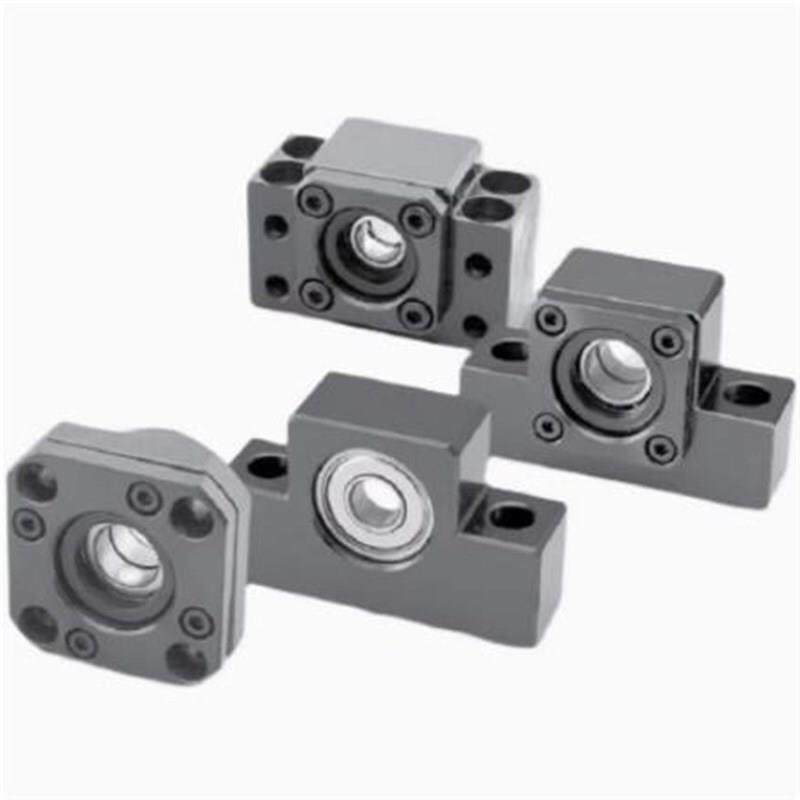 方形滚珠丝杠支座支架固定LEB41 LEC41 LBEB51-6 8 10 12 15 20 2