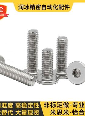 替CBSTS4/5/6-5/6/8/10/12/14/16/20 替代米思米不锈钢超短头螺丝