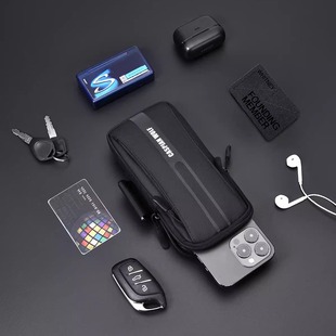 里海狼跑步手机臂包男女士跑步装备防汗水马拉松运动手臂包手腕