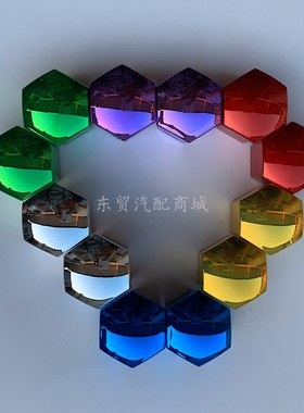 适配福特福克斯蒙迪欧翼虎福睿斯汽车轮胎螺丝帽保护盖电镀装饰盖