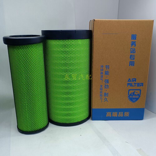 K2750空气滤芯适配东风天龙220柳汽M5乘龙H7海格客车空气滤清器格