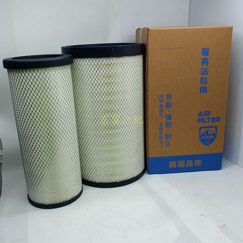 K3050空气滤芯适配东风天龙雷诺陕汽德龙X3000乘龙解放JH6滤清器