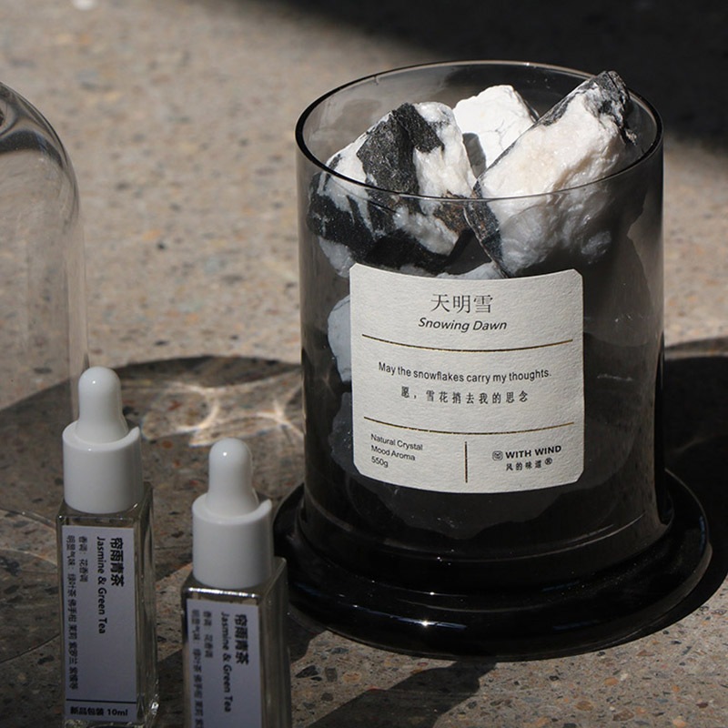 舒缓情绪植物精油天然晶石