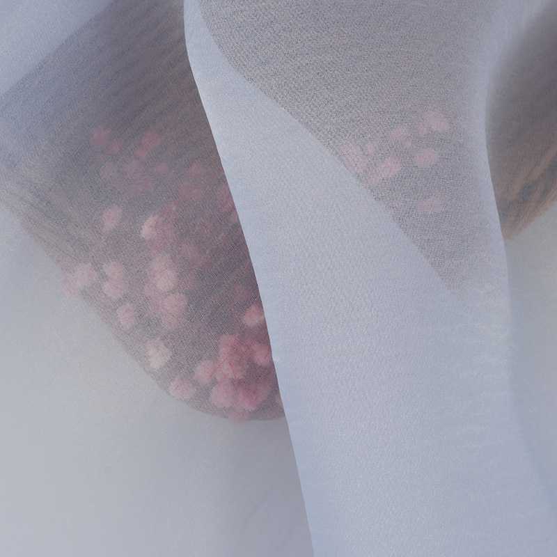 新款直销60g仿真丝纱面料 150cm平纹全涤全曲纱 春夏吊带衫连衣裙