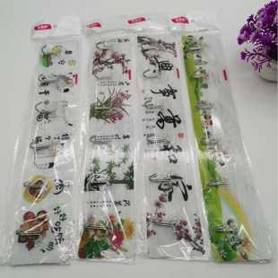 新款直销六连挂钩 513粘钩6连钩 地摊创意粘钩2元店百货8