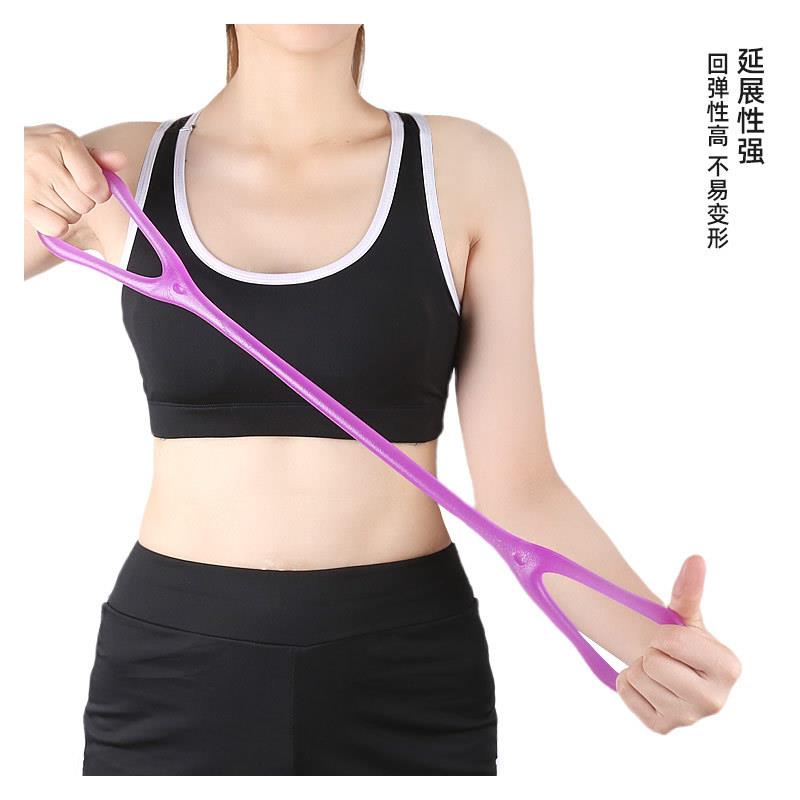 新款直销8字拉力器家用锻炼健身瑜伽拉力绳男女手臂肩训练背部运