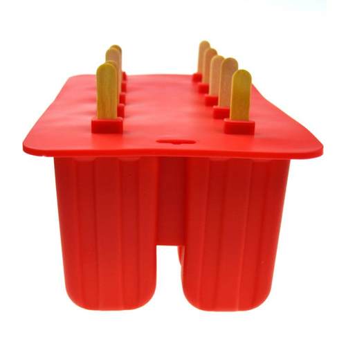 新款直销10孔10连老北京12生肖四孔4连硅胶冰格冰棍模雪糕模冰棒